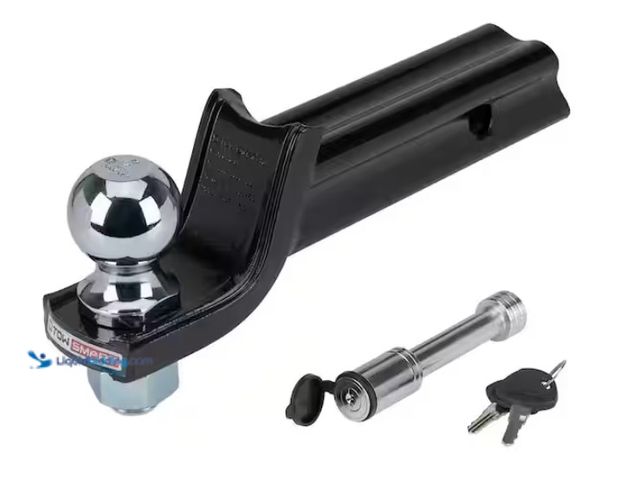 Lot 49-1567842 - TowSmart Class 3 5000 lb. "X" Mount Security Kit with 2 in. Ball, 5/8 in. Locking Pin, 2 in. Drop x ...