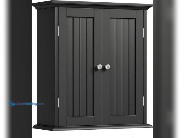 Lot 49-1568998 - ChooChoo Bathroom Wall Cabinet, Over The Toilet Space Saver Storage Cabinet, Medicine Cabinet with 2...