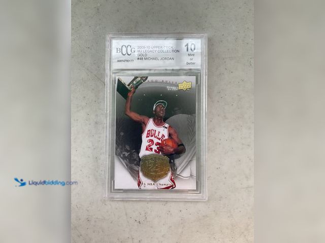 Lot 49-5467352 - Other WOW GRADED CARD! 2009-10 UPPER DECK MICHAEL JORDAN LEGACY COLLECTION GOLF #48 BCCG 10 GEM MINT...
