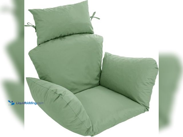 Lot 49-5416279 - Egg Chair Cushion – Outdoor Hanging Chair Cushion, Replacement Cushions for Patio Swing, Waterproof,...
