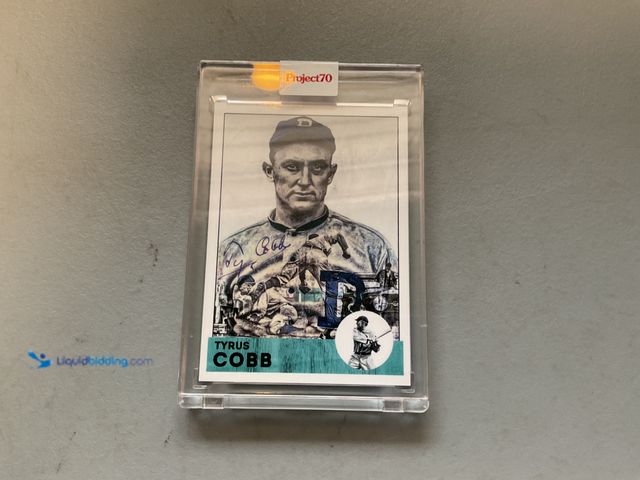 Lot 49-1804305 - 2021 TOPPS PROJECT70 TY TYRUS RAYMOND COBB CARD