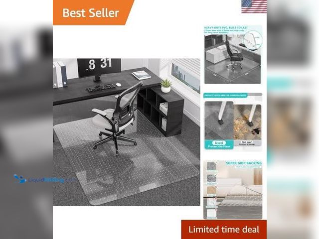 Lot 49-5520742 - Large Clear Computer Chair Mat Unused