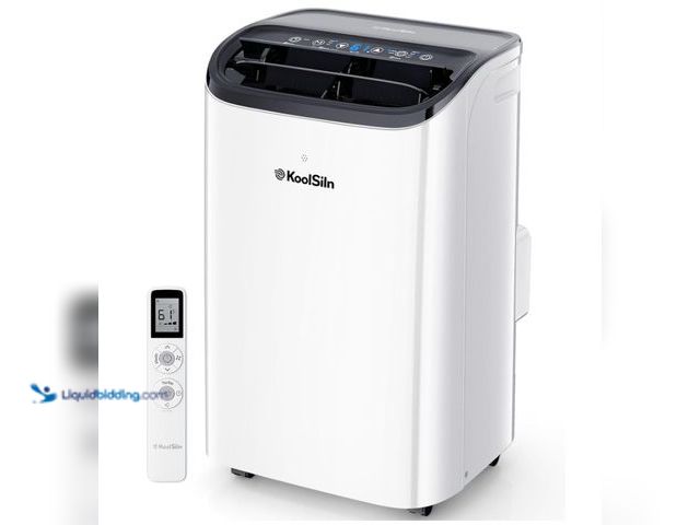 Lot 49-1516429 - 12,000 BTU Portable Air Conditioner Cools Up to 550 Sq.Ft, Auto-Evaporation Low Noise Portable AC Un...