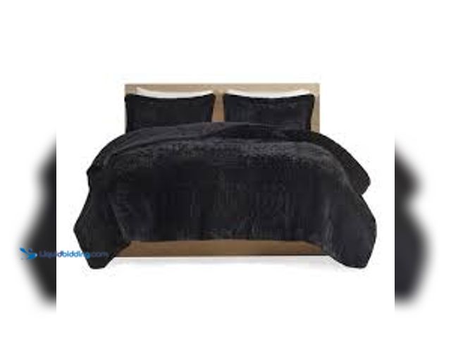 Lot 49-5545421 - Large Fabric Comforter (Black) Unused