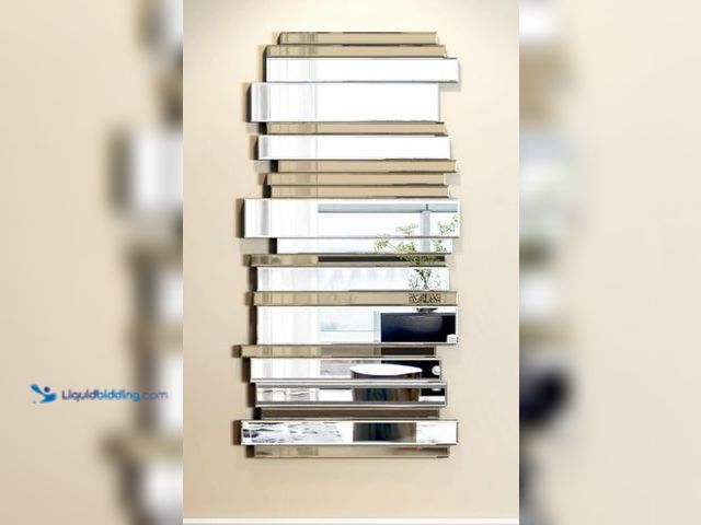 Lot 49-3464250 - Mirrors for Wall Rectangle Accent Mirrors for Wall Large Mirror for Decor Living Room 24×47 inch, Mo...