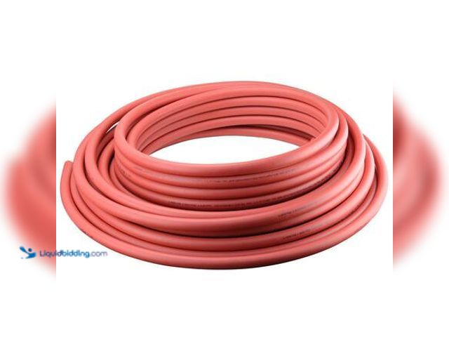Lot 49-5581804 - Apollo 3/4 in. x 100 ft. Red PEX-A Expansion Pipe in Solid Model # EPPR10034S UNUSED