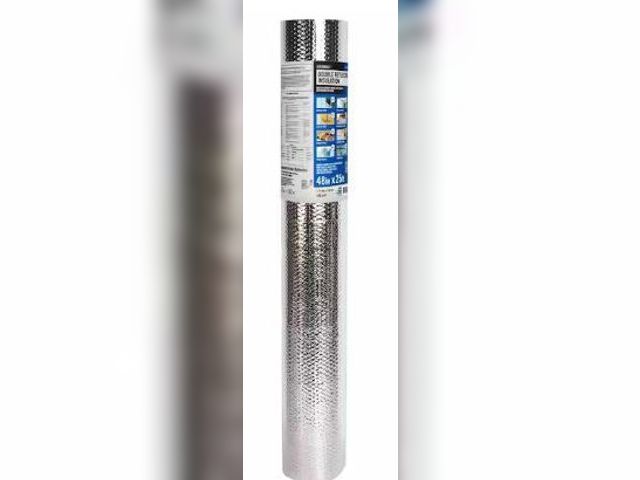 Lot 49-1517232 - Everbilt
48 in. x 25 ft. Double Reflective Insulation Radiant Barrier, Model # 48x25RI, Unused   Re...