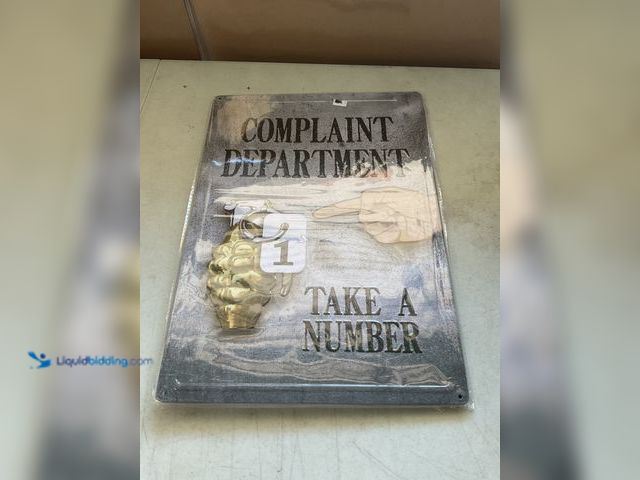 Lot 49-5451680 - Other BRAND NEW METAL COLLECTOR SIGN “BEER” MEASURES APPROXIMATELY 12 INCH BY 16 INCH