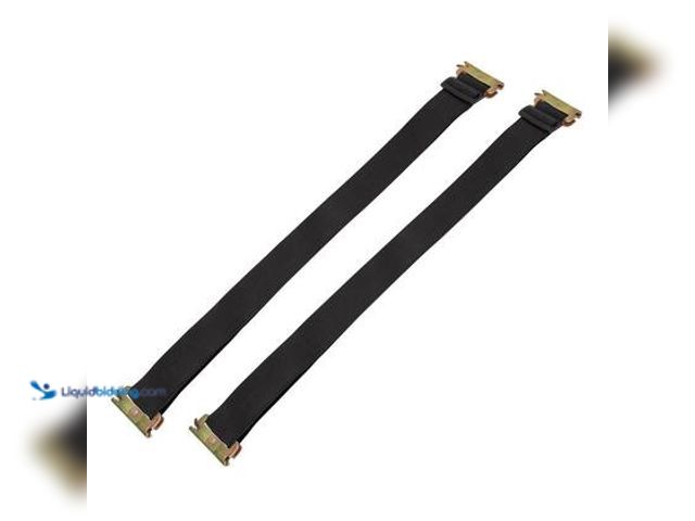 Lot 49-5559319 - QTY 2 - CargoSmart 28 in. to 48 in. W x 3/4 in. L Adjustable Track E-Track and X-Track Bungee Cord -...
