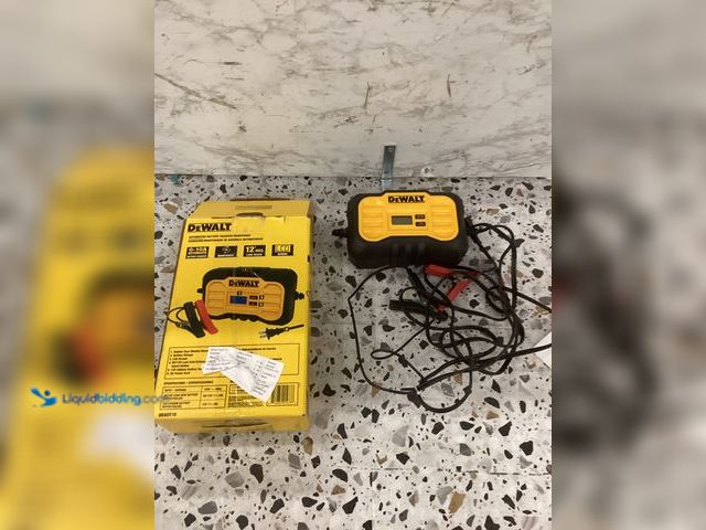 Lot 49-5452321 - DEWALT
Professional 10 Amp Battery Charger, Battery Maintainer, Battery Trickle Charger SKU # 10089...