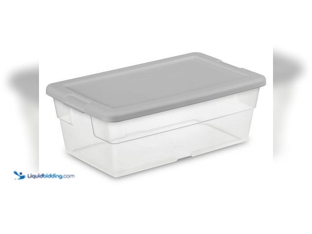 Lot 49-5433957 - Sterilite
6 Qt. Storage Box. New