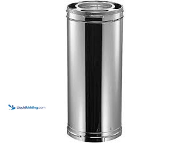 Lot 49-3538845 - DuraVent 6DP-24 DuraPlus Triple-Wall Chimney Pipe; For Wood Stoves, Fireplaces. Model #0662492007921...