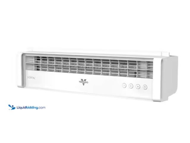 Lot 49-3613524 - Vornado Portal 6.58 in. 3-Fan Speeds Window Fan in with Reversible Exhaust Mode, Weather Resistant, ...