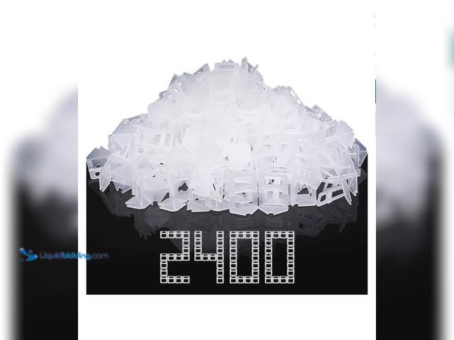 Lot 49-3432560 - DGSL Tile Leveling System Clips - DIY 2400 Tiles Leveler Spacers - 1/8 Inch Tile Leveling System for...