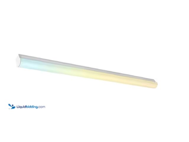 Lot 49-3431488 - RUN BISON 4 ft. Linear Integrated LED Dimmable Strip light Shop Light, CCT/Wattage/Lumen Selectable,...