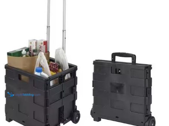 Lot 49-1625533 - SIMPLIFY 15 in. x 13 in. x 14.2 in. Tote and Go Collapsible Utility Cart, Model # 25501, Unused, Has...