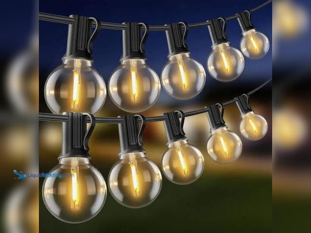 Lot 49-3566815 - Excello LED G40 String Lights, Unused in a PK of 2