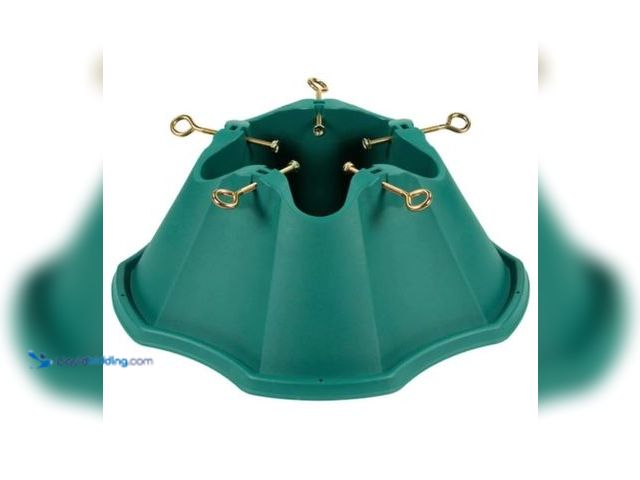 Lot 49-1544906 - Rocky Mountain Goods Christmas Tree Stand for Live Tree with Water - Up to 8 Foot Tree - 5 Secure Ey...