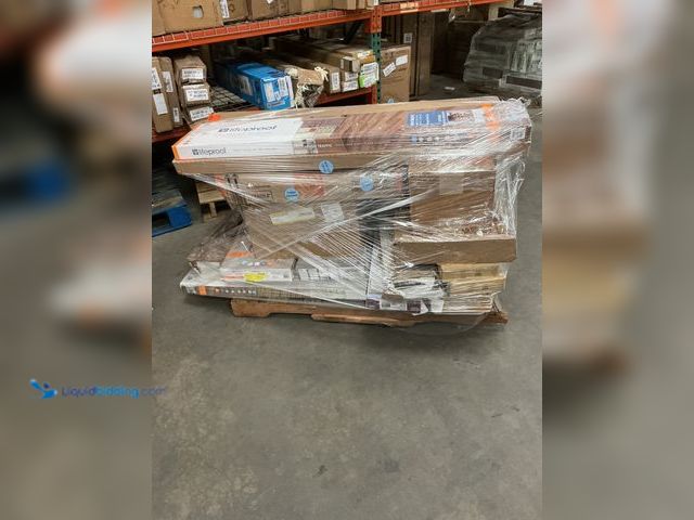 Lot 49-5463560 - Misc. Flooring Pallet (all types of flooring possible) (multiple different kinds) (must take whole p...