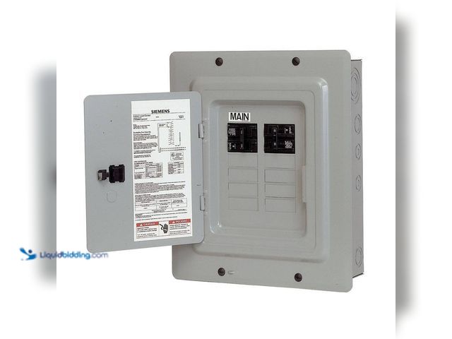 Lot 49-5405858 - Siemens
100 Amp 10-Space 20-Circuit Main Breaker Load Center Renovation Value-Pack Unused
