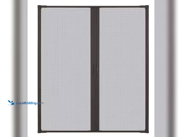 Lot 49-1518046 - Anderson 72 in. x 80 in. LuminAire Bronze for Double Entry Door 68 in.-72 in. Universal Handed Alumi...