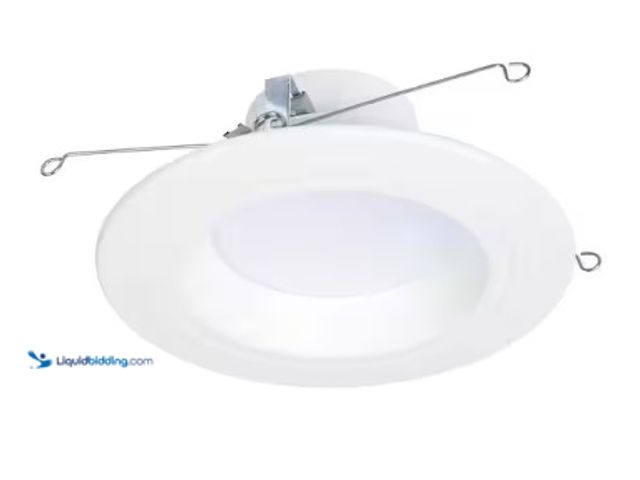 Lot 49-1625685 - Lot of (2) HALO RL56 Series 5/6 in. recessed LED retrofit module, adjustable CCT Integrated LED Matt...