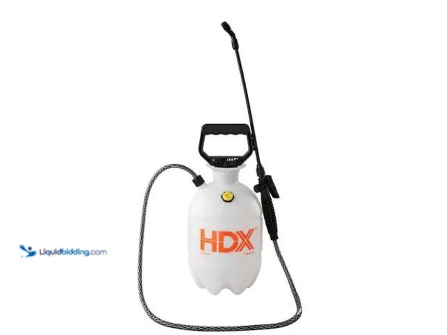 Lot 49-3618607 - Lot of (2) HDX 1 Gallon Multi-Purpose Lawn and Garden Pump Sprayer, Model # 1501HDXA, Unused, Has at...