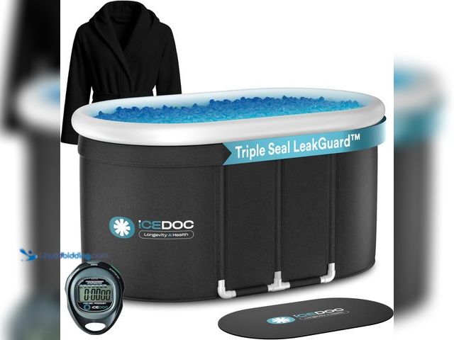 Lot 49-5437825 - Recovery Long Pod XXL, Cold Plunge Ice Bath Tub for Athletes and Adults, Inflatable Cold Therapy Ice...