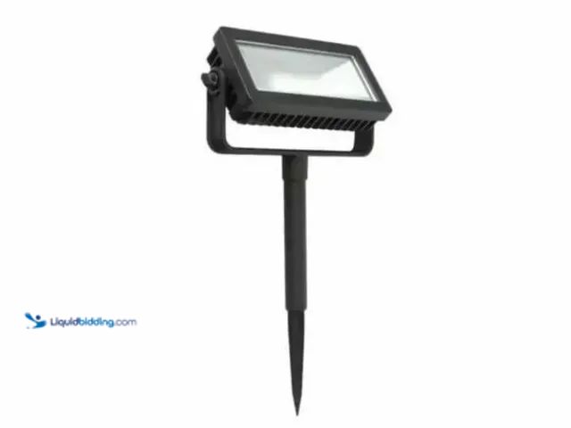 Lot 49-5416159 - Hampton Bay 2250 Lumen Low Voltage Black Integrated LED Outdoor Landscape Flood Light with 3 Levels ...
