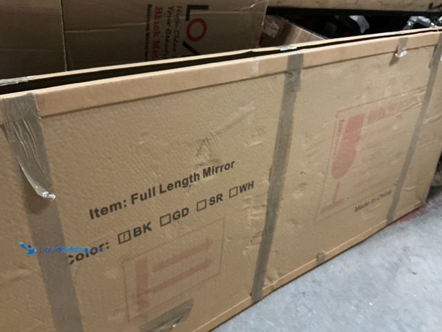 Lot 49-5449243 - Full Length Mirror (black) (72x31) Unused