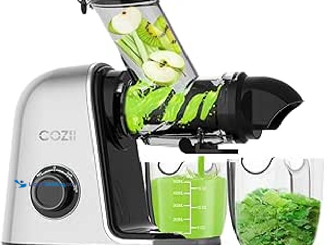 Lot 49-3482661 - COZII Cold Press Juicer Machines, Slow Masticating Juicer Extractor Soft/hard Mode, 3.6" Large Feed ...