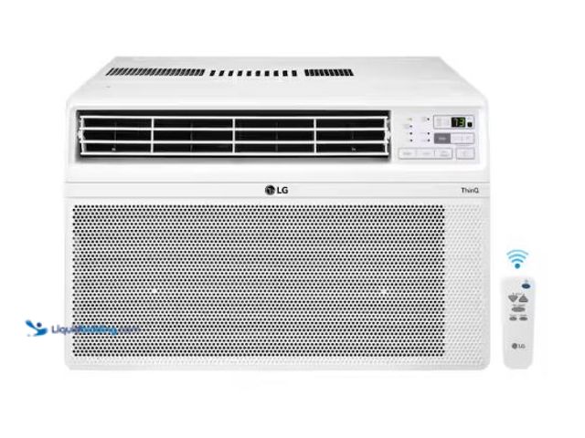 Lot 49-1630814 - LG 14,000 BTU 115-Volt Window Air Conditioner Unit (MSRP $540.00) - Cools 700 sq. ft. Rooms, Wi-Fi, ...