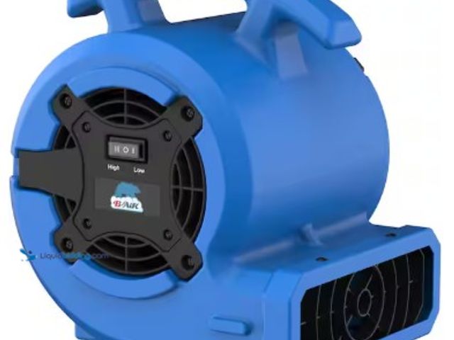 Lot 49-2025674 - B-Air 1/8 HP Air Mover Carpet Dryer Floor Blower Fan for Home Use in Blue, Model # BA-VP-15-BL, MSRP...