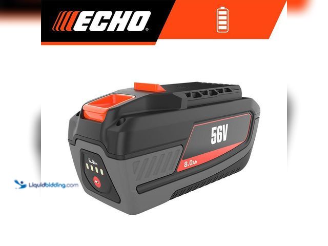 Lot 49-5453462 - ECHO 56-Volt High-Capacity 8.0Ah Lithium-Ion Battery with eCM Battery Management Technology and On-B...