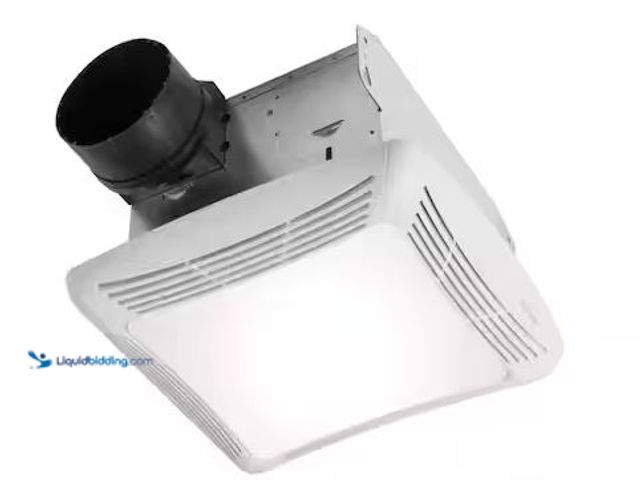 Lot 49-3531455 - Broan-NuTone
80 CFM Ceiling Bathroom Exhaust Fan with Light Internet # 307738252
Model # HB80RL
S...