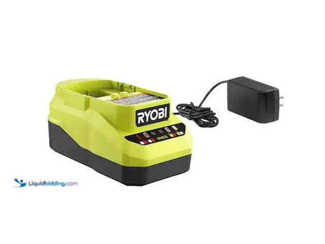 Lot 49-5557992 - RYOBI
ONE+ 18V Lithium-Ion Charger PCG002, Factory Sealed