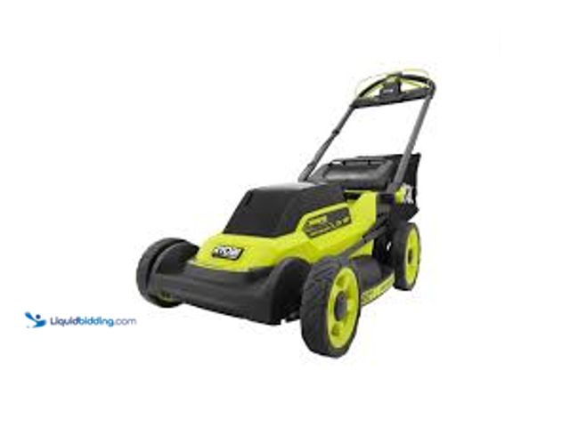 Lot 49-3531205 - RYOBI ONE+ HP 18V Brushless 20 in. Cordless Battery Walk Behind Self-Propelled Lawn Mower.Model # PB...