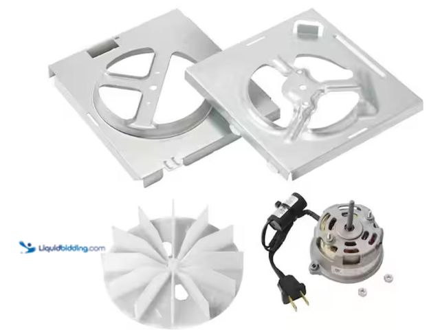 Lot 49-2020522 - Broan-NuTone Replacement Motor Wheel 70 CFM, Model # RE70BN. MSRP: $35.00. Unused, Has attachments, ...