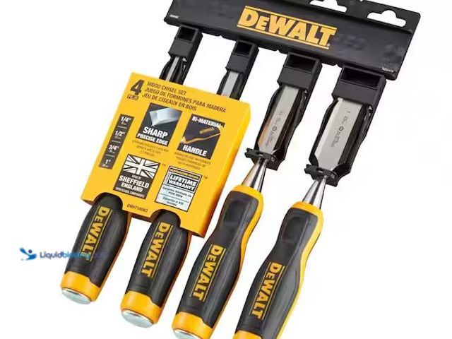 Lot 49-5460518 - DEWALT
Wood Chisel Set (4-Piece) Internet # 202719121
Model # DWHT16063
Store SKU # 395382
Store...