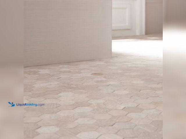 Lot 49-1578152 - Approx. (10) sq. ft. of MSI Honeycomb 2 in. Hexagon 12 in. x 12 in. x 0.38 in. Tumbled Marble Mesh-M...