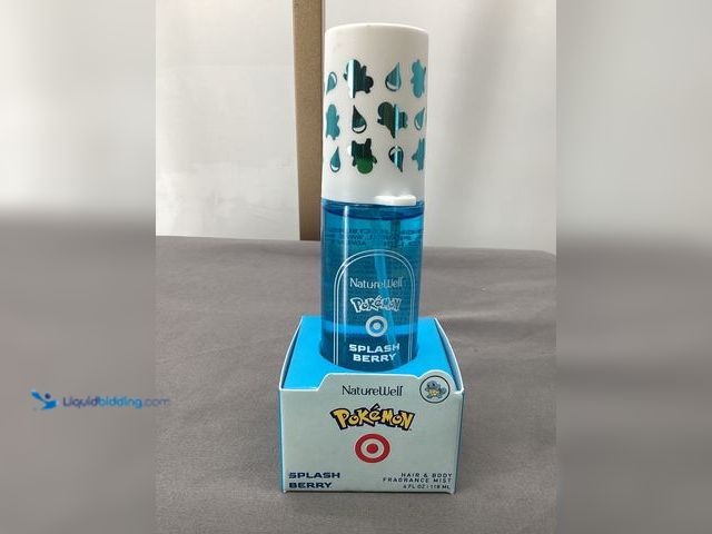 Lot 49-911573 - New NatureWell Pokémon Splash Berry Squirtle Hair &amp; Body Fragrance Mist from the special Target ...