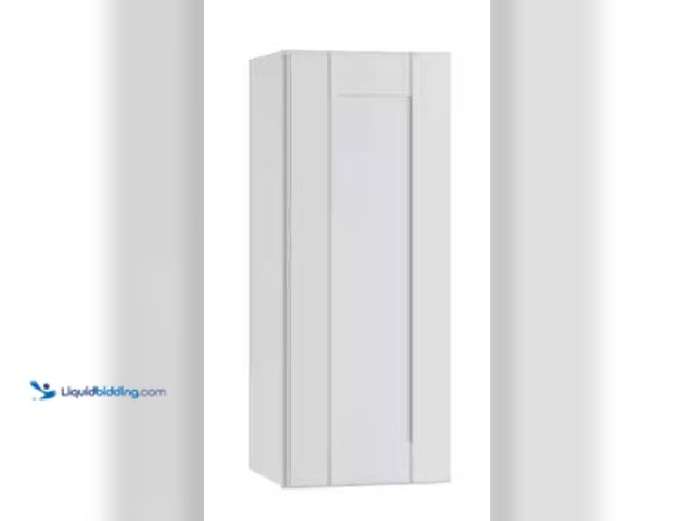 Lot 49-5478554 - Contractor Express Cabinets
Arlington Vesper White Plywood Shaker Stock Assembled Wall Kitchen Cabi...