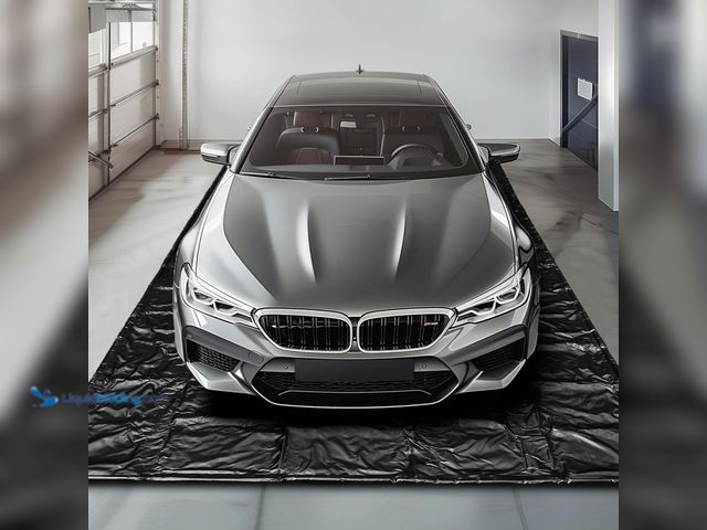 Lot 49-5461245 - Garage Floor Mat, (7'9" x 18") Under Car Waterproof Containment Mats, Oil Mat for Garage Covering, G...