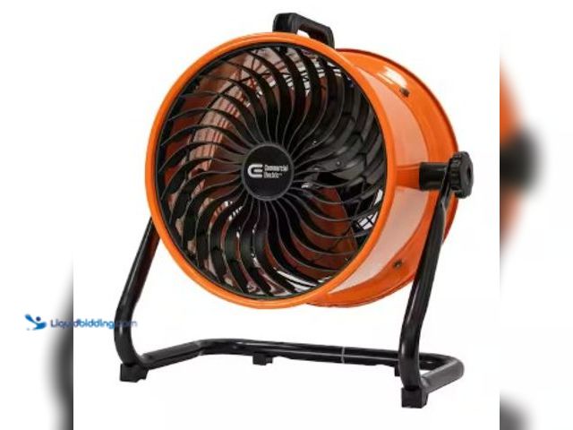 Lot 49-2022352 - Commercial Electric 10 in. 3-Speed High Velocity Turbo Fan, Model # SFD-250B, New, Factory sealed.  ...