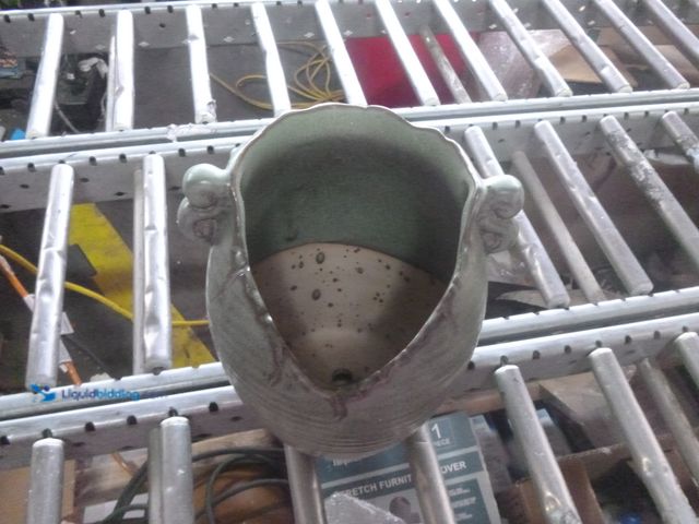 Lot 49-1514380 - Retro Succulent Planter Ceramic Flower Pot for Indoor Outdoor, Cactus Planter Pot with Drainage Hole...