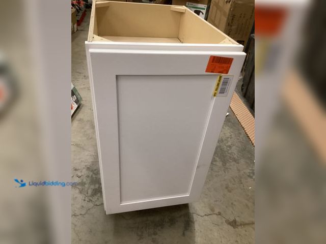 Lot 49-5520386 - Hampton Bay
Avondale 25in W x  in 17 3/8 D x 34 3/4 in H Ready to Assemble Plywood Shaker Double Tra...