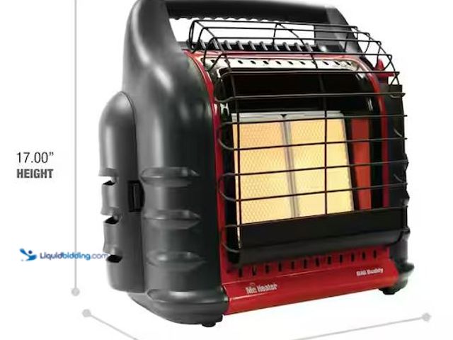 Lot 49-3539688 - Mr. Heater
Big Buddy Pro Series 18,000 BTU Portable Radiant Propane Indoor/Outdoor Space Heater Int...