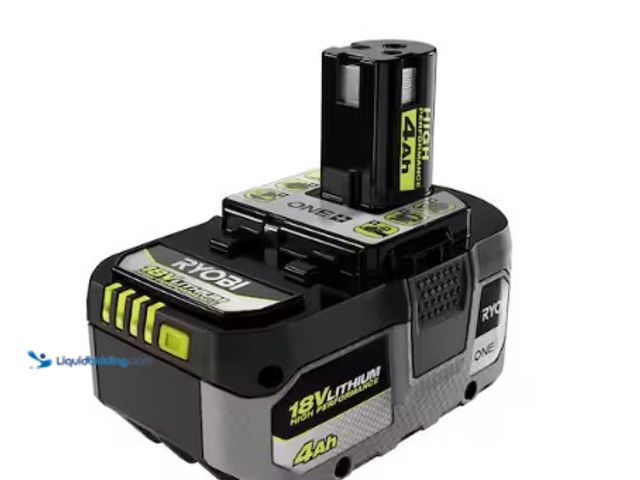 Lot 49-2004466 - RYOBI ONE+ 18V 4.0 Ah Lithium-Ion HIGH PERFORMANCE Battery, Model # PBP004, Unused, No charger.  Ref...