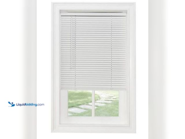 Lot 49-5478294 - ACHIM
GII Morningstar White Cordless Light Filtering Vinyl Mini Blind with 1 in. Slats 34 in. W x 4...