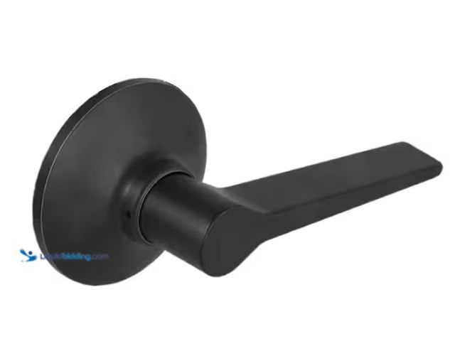 Lot 49-3430408 - Lot of (2) Defiant Freedom Matte Black Hall/Closet Door Handle, Model # 32LEX903B, New.   Ref#SBS011...